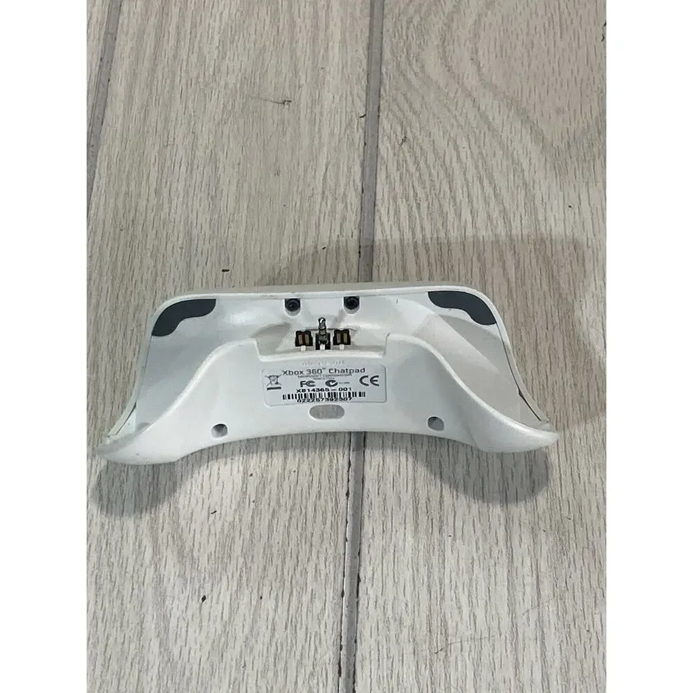 Vintage Microsoft Xbox 360 Controller Chatpad White
